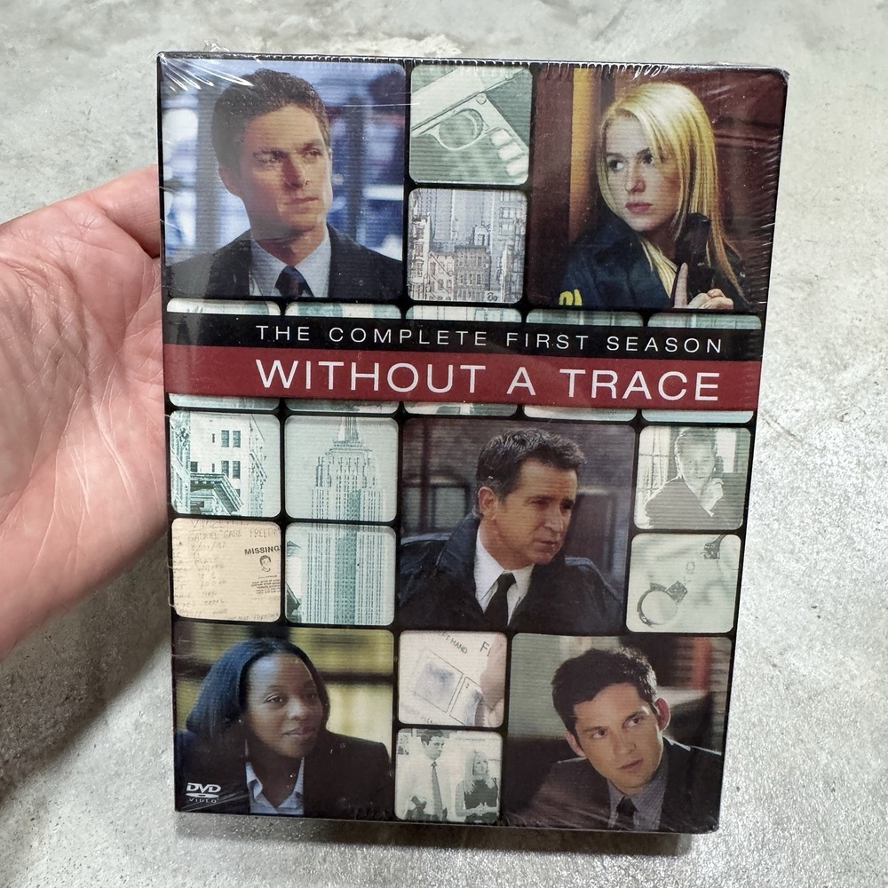 Without A Trace The Complete First Season 1 DVD New Sealed